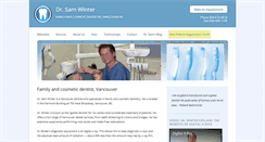 Desktop Screenshot of drsamwinter.com