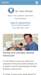 Mobile Screenshot of drsamwinter.com